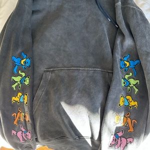 Grateful Dead Dancing Bear hoodie. Size M